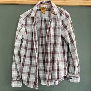 STapleford workwear to the state plaid button down